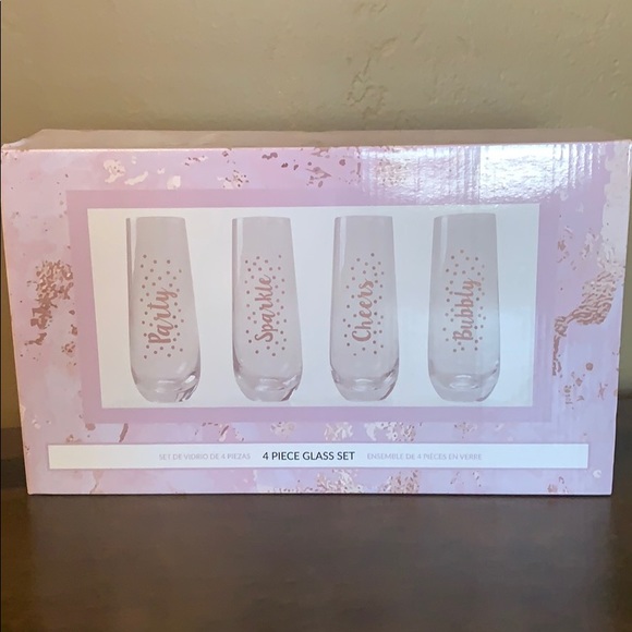 Other - New in the box: 4 piece glass set